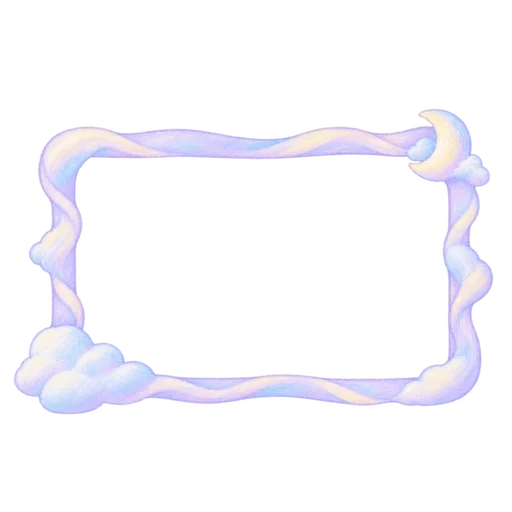 Landscape frame sticker