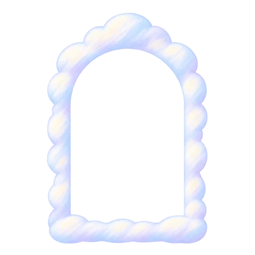 Arch frame sticker