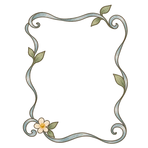 Vine portrait frame sticker